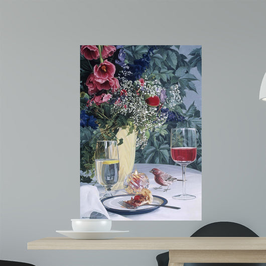Evening Candlelight Wall Decal