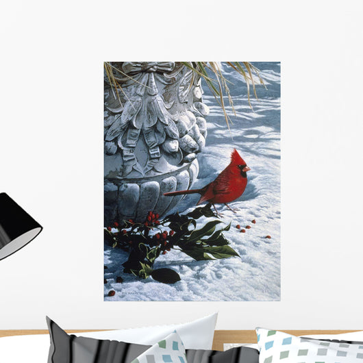 Winter Holly Wall Decal