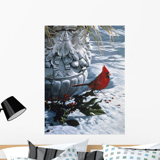 Winter Holly Wall Decal