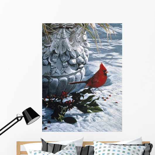 Winter Holly Wall Decal