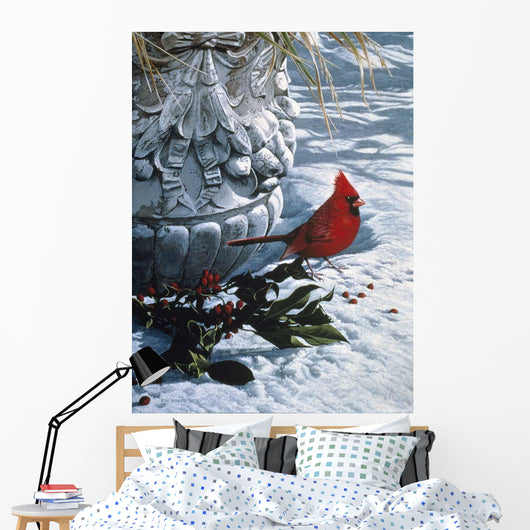 Winter Holly Wall Decal