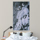 Chickadees Snow Wall Decal