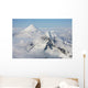 Aerial Shishaldin Volcano Wall Decal Design 1