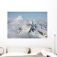 Aerial Shishaldin Volcano Wall Decal Design 1