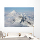 Aerial Shishaldin Volcano Wall Decal Design 1
