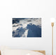 Aerial Glaciated Mount Douglas Wall Decal