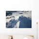Aerial Glaciated Mount Douglas Wall Decal