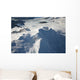 Aerial Glaciated Mount Douglas Wall Decal