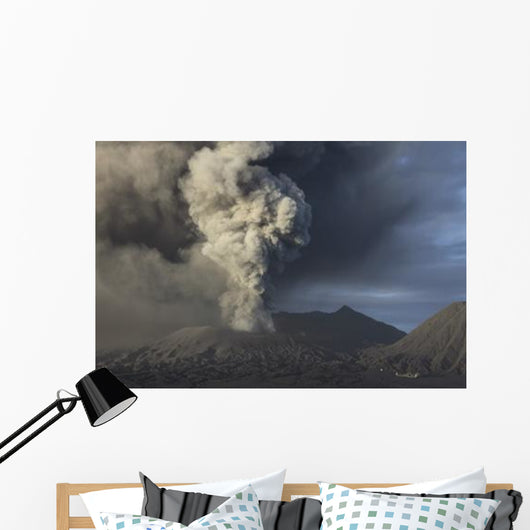 Eruption Ash Cloud from Wall Decal Design 18