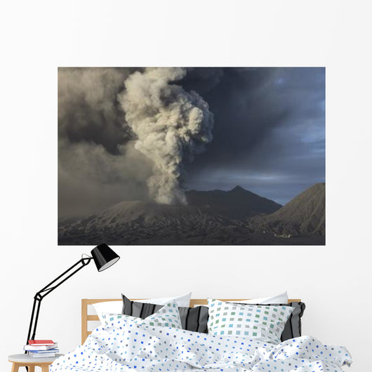 Eruption Ash Cloud from Wall Decal Design 18