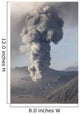 Eruption Ash Cloud from Wall Decal Design 12