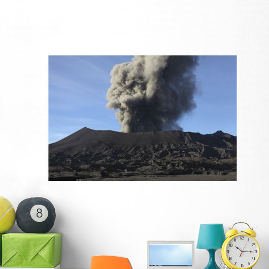 Eruption Ash Cloud from Wall Decal Design 11