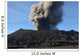 Eruption Ash Cloud from Wall Decal Design 11
