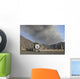 Ash Cloud Passing over Wall Decal