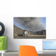 Ash Cloud Passing over Wall Decal
