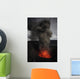 Strombolian Eruption Mount Bromo Wall Decal Design 2