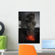 Strombolian Eruption Mount Bromo Wall Decal Design 2