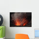 Strombolian Eruption Mount Bromo Wall Decal Design 1