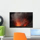 Strombolian Eruption Mount Bromo Wall Decal Design 1