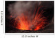Strombolian Eruption Mount Bromo Wall Decal Design 1