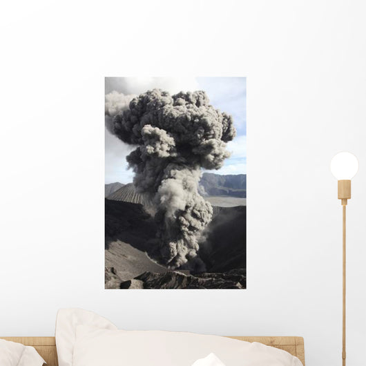 Eruption Ash Cloud from Wall Decal Design 7
