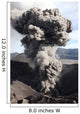 Eruption Ash Cloud from Wall Decal Design 7