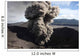 Eruption Ash Cloud from Wall Decal Design 6