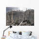 Chile Forest Destroyed Pyroclastic Wall Decal