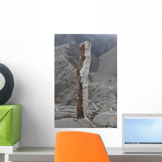 Remains Tree with Bark Wall Decal