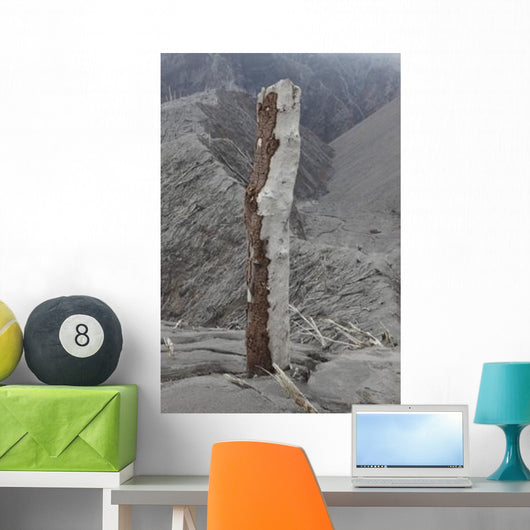 Remains Tree with Bark Wall Decal