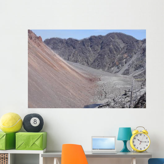 Lava Dome Rising from Wall Decal