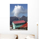 Houses Buried Lahar Deposits Wall Decal Design 2