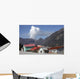 Houses Buried Lahar Deposits Wall Decal Design 1