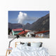 Houses Buried Lahar Deposits Wall Decal Design 1