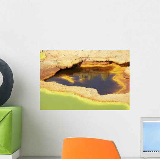 Potassium Salt Deposits Dallol Wall Decal Design 26
