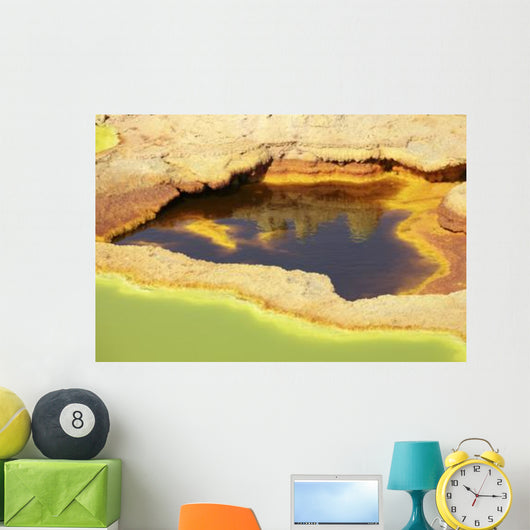 Potassium Salt Deposits Dallol Wall Decal Design 26