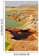 Potassium Salt Deposits Dallol Wall Decal Design 24