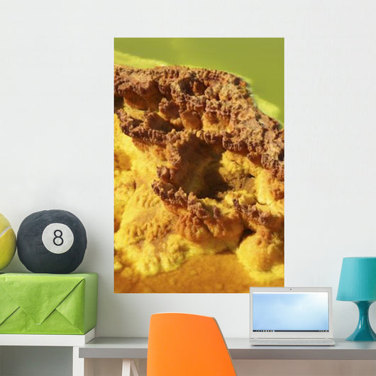 Potassium Salt Deposits Dallol Wall Decal Design 21
