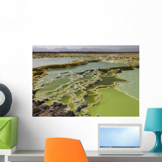 Dallol Geothermal Area Danakil Wall Decal Design 2