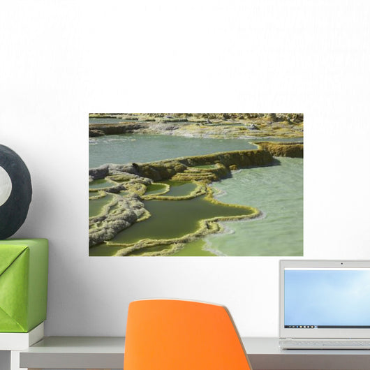 Potassium Salt Deposits Dallol Wall Decal Design 17