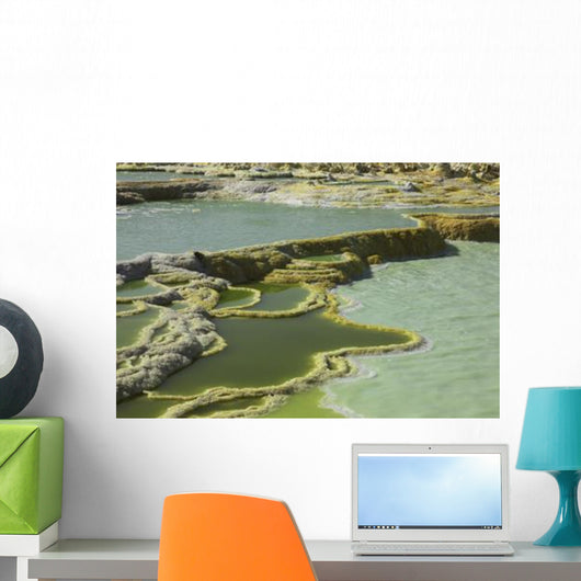 Potassium Salt Deposits Dallol Wall Decal Design 17