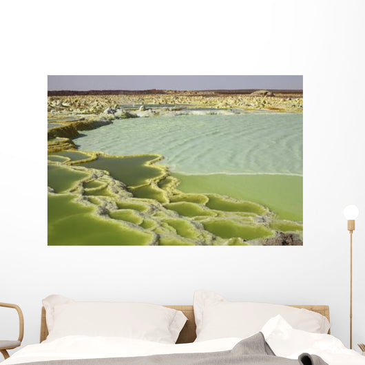 Dallol Geothermal Area Danakil Wall Decal Design 1