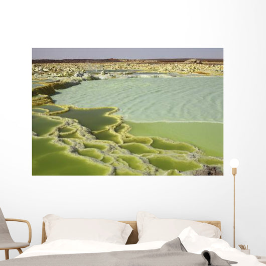 Dallol Geothermal Area Danakil Wall Decal Design 1