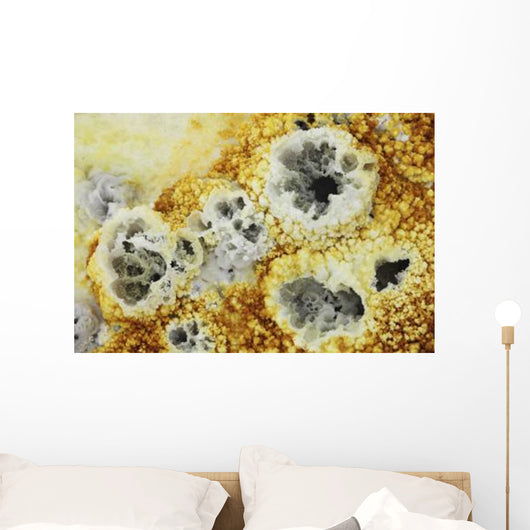 Fumaroles Potassium Salt Deposits Wall Decal