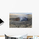 Pit Crater Harboring Lava Wall Decal