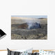 Pit Crater Harboring Lava Wall Decal