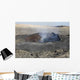 Pit Crater Harboring Lava Wall Decal
