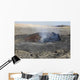 Pit Crater Harboring Lava Wall Decal
