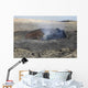 Pit Crater Harboring Lava Wall Decal