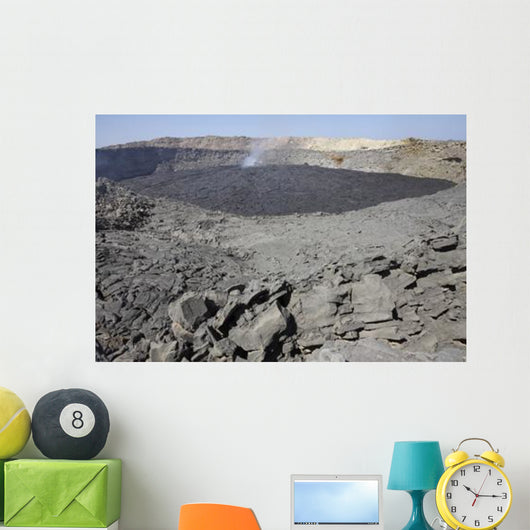 Crater Floor Covered with Wall Decal